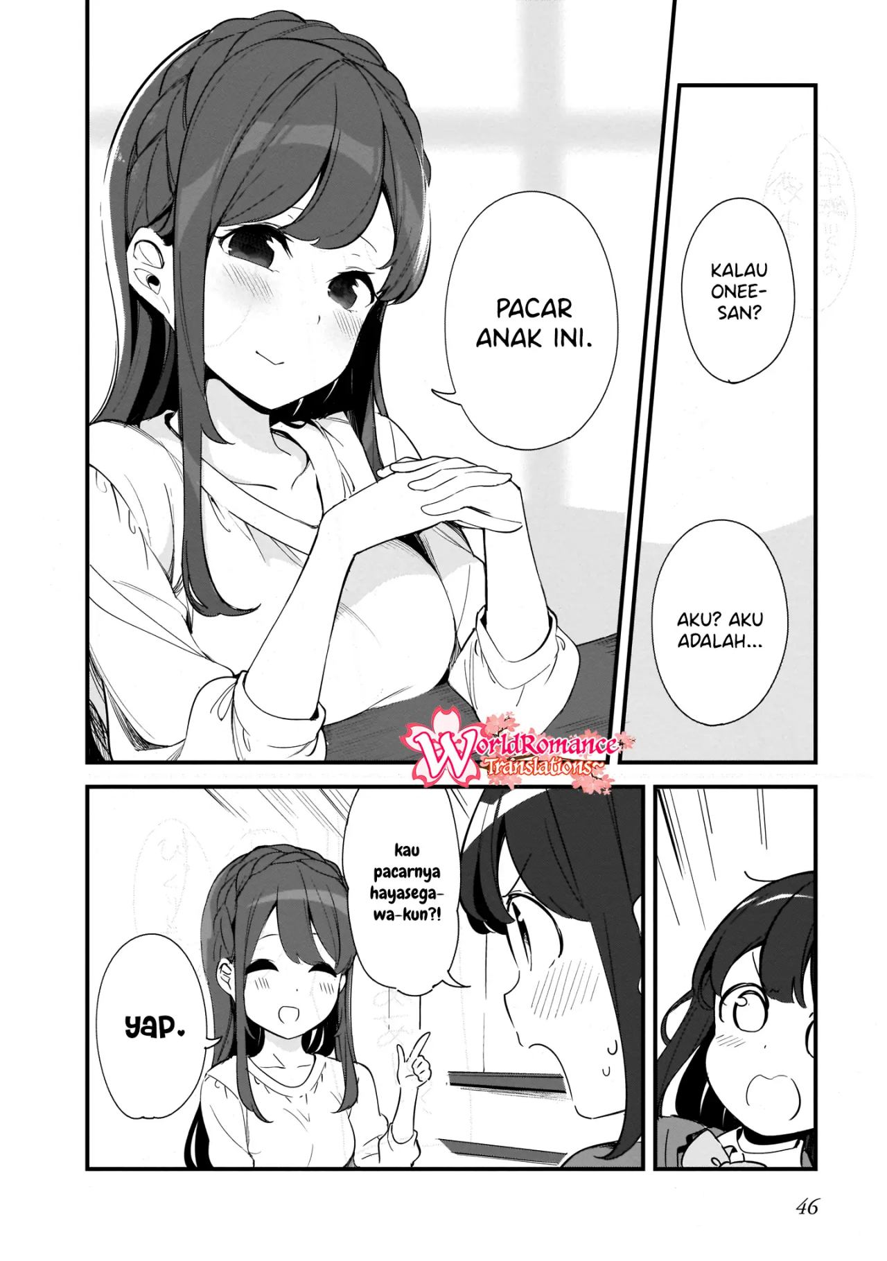 Hayasegawa-kun to Megami na Onee-san Chapter 03 Gambar 9